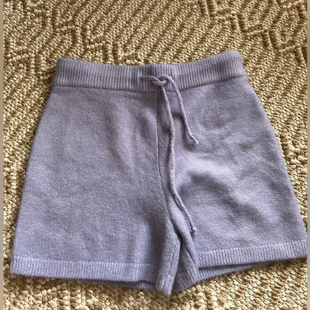 NWT lost and wander lilac shorts xs/s